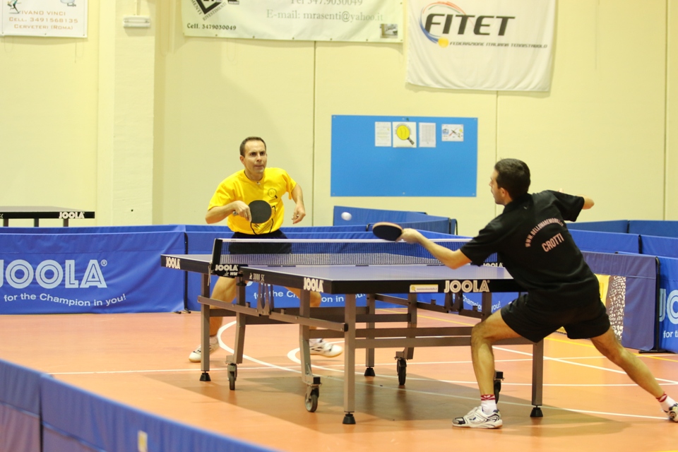 Il match tra Lucesoli e Crotti (Foto Gianluca Piu)