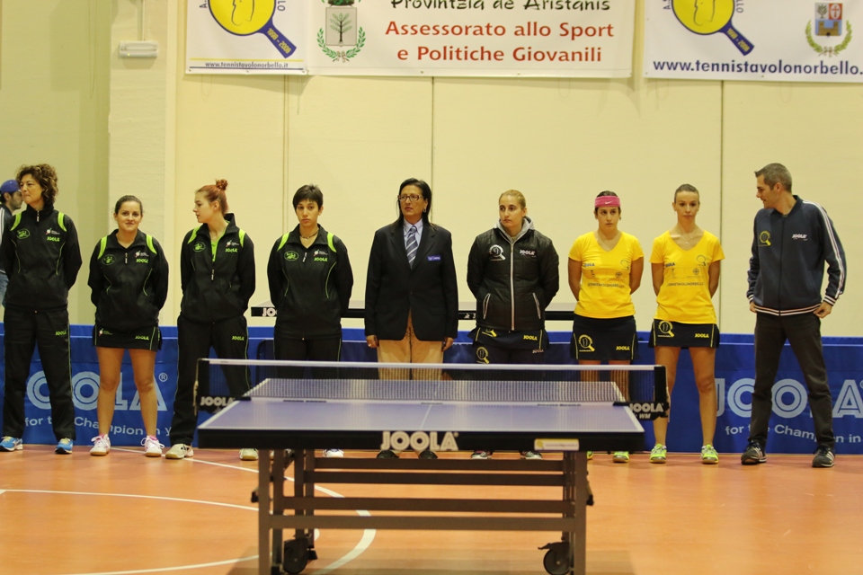 La presentazione della A1 femminile (Foto Gianluca Piu)