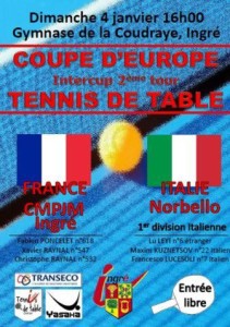 Tennistavolo Norbello: dalla Francia al Mantovano con furore Asd Tennistavolo Norbello