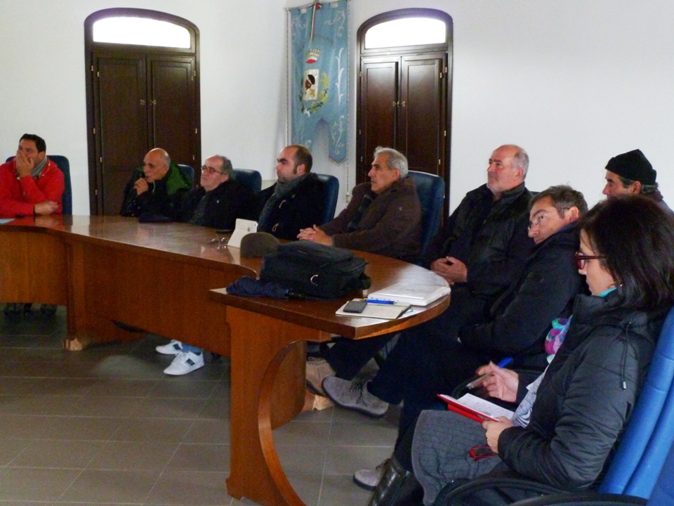 Il meeting al comune di Villaputzu