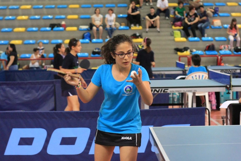 Michela Mura dello Zeus Quartu (Foto Tomaso Fenu)