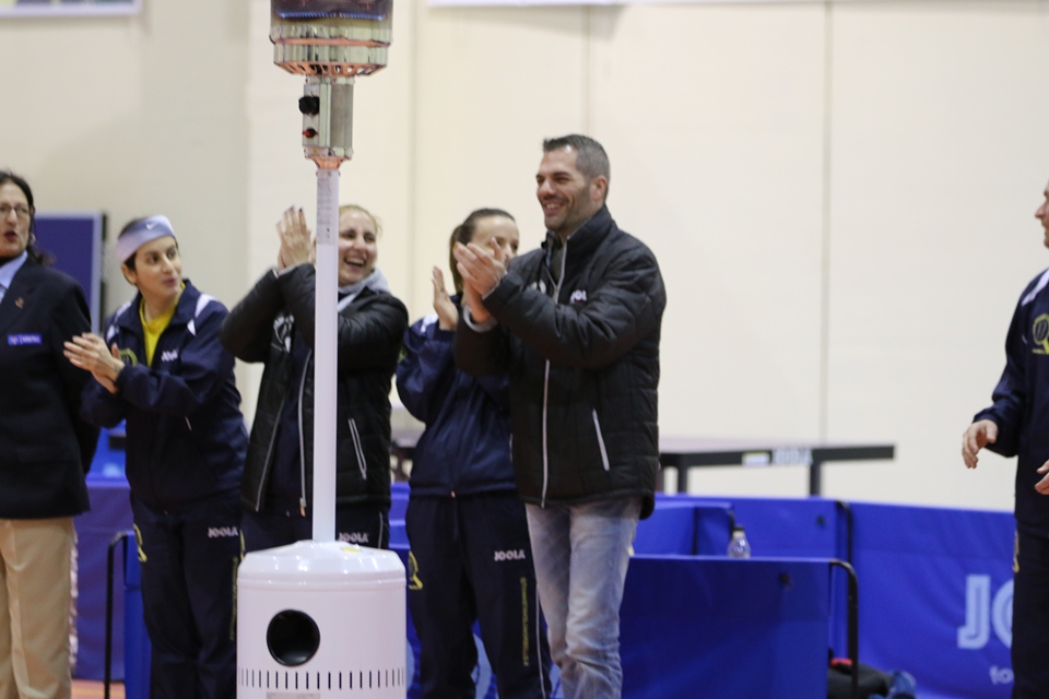 Al centro il presidente Simone Carrucciu (Foto Gianluca Piu)