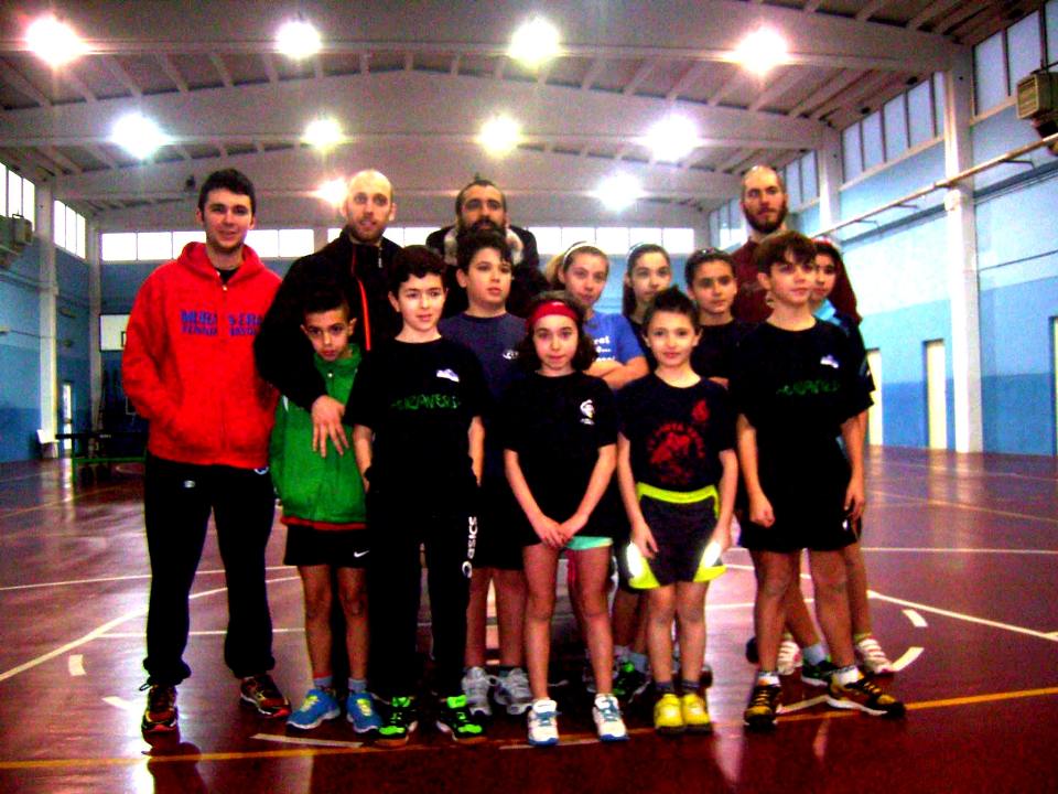 Foto di gruppo ai partecipanti allo stage di Muravera (Foto Flavius Ferciug)