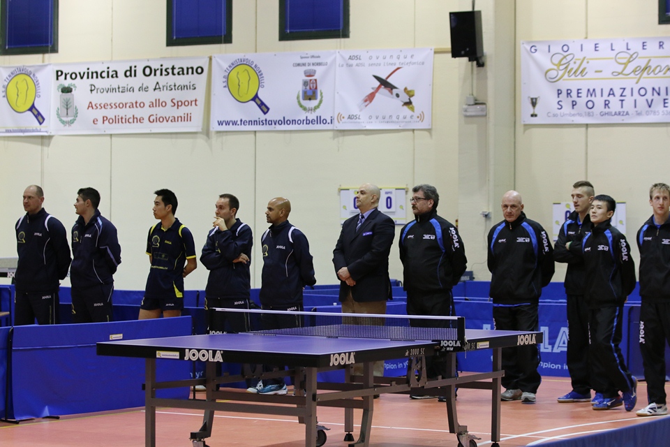 La presentazione della gara di A1 maschile (Foto Gianluca Piu)
