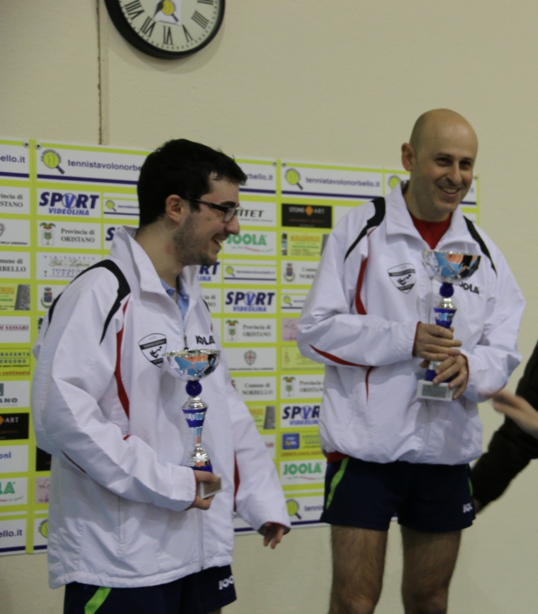 Francesco Lai e Riccardo Lisci sognavano di festeggiare la promozione in B2 (Foto Gianluca Piu)