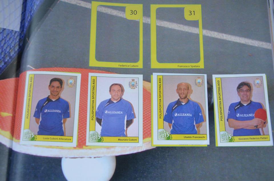 Alcune figurine sono state già trovate (Foto Caterina Piras)