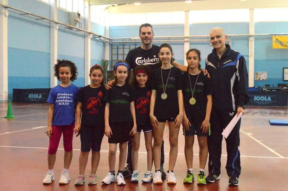 Podio Settore 1 femminile (Foto Luciano Saiu)