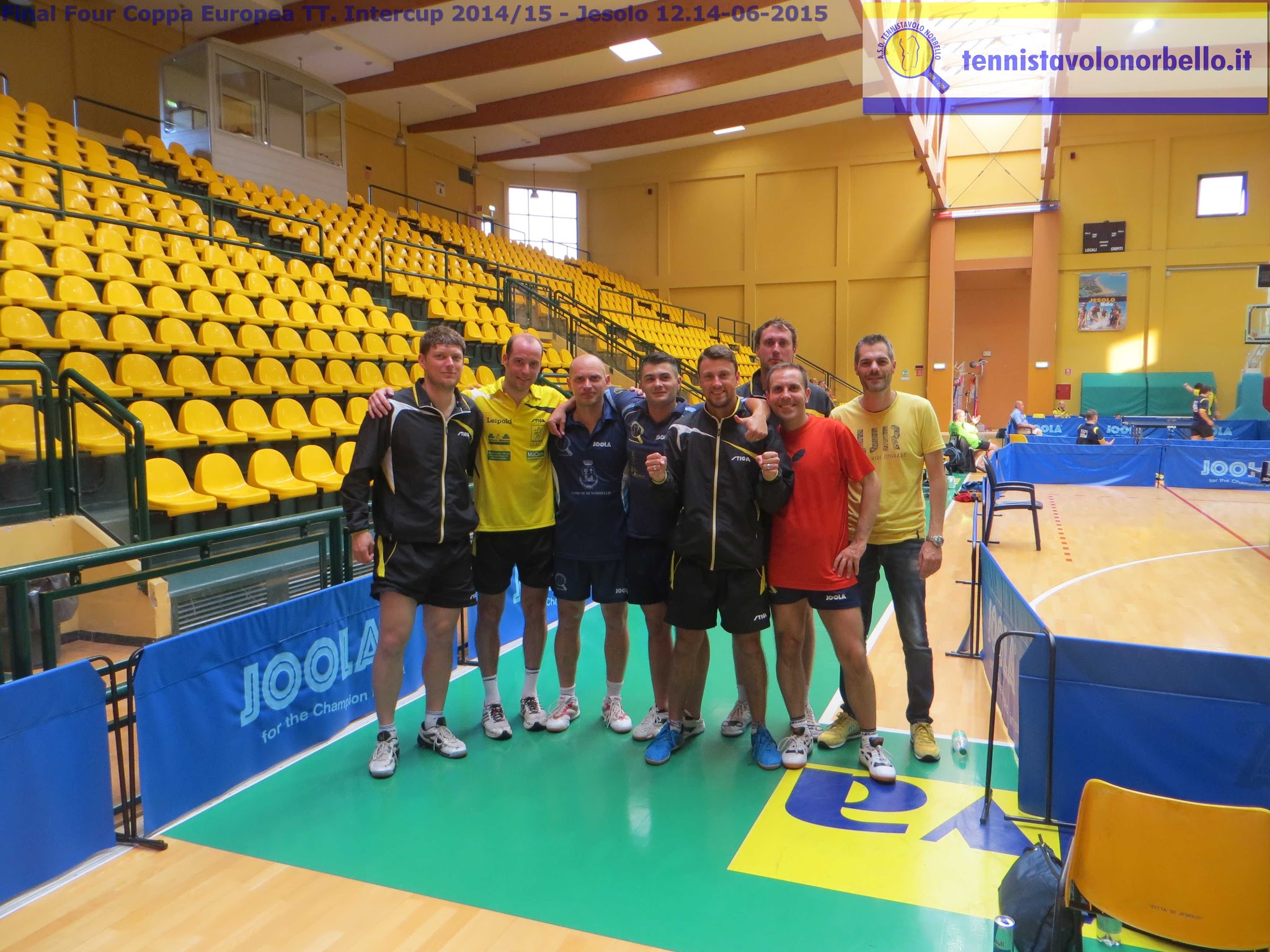 Foto ricordo tra italiani e tedeschi