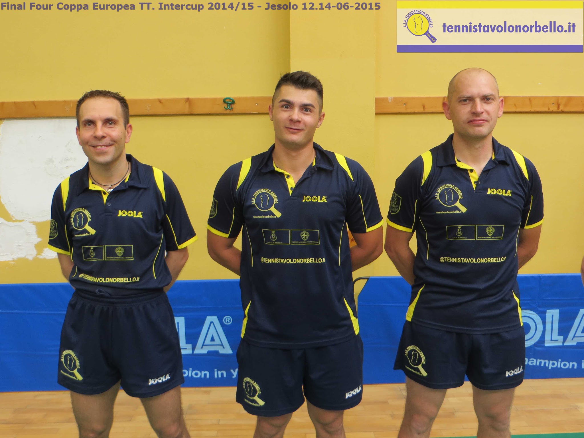 Il trio gialloblu pronto per la sfida