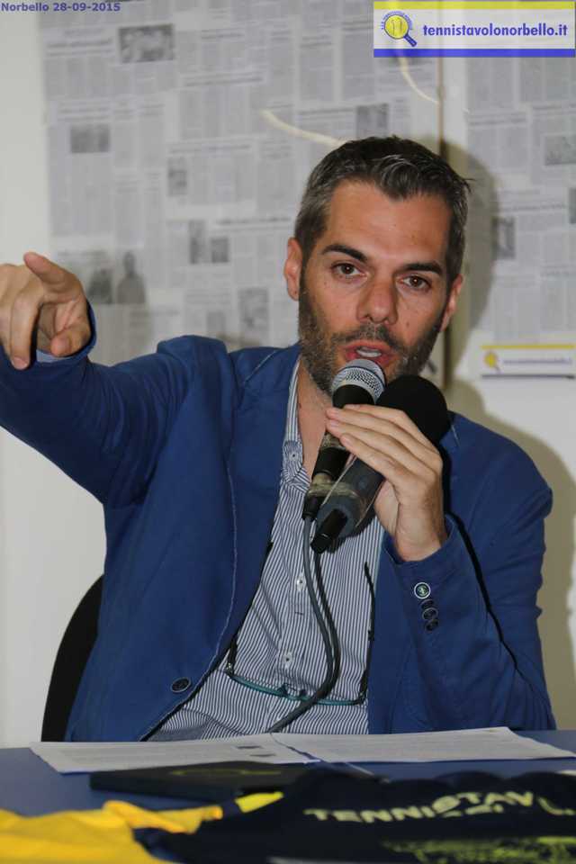 Il presidente Simone Carrucciu (Foto Gianluca Piu)