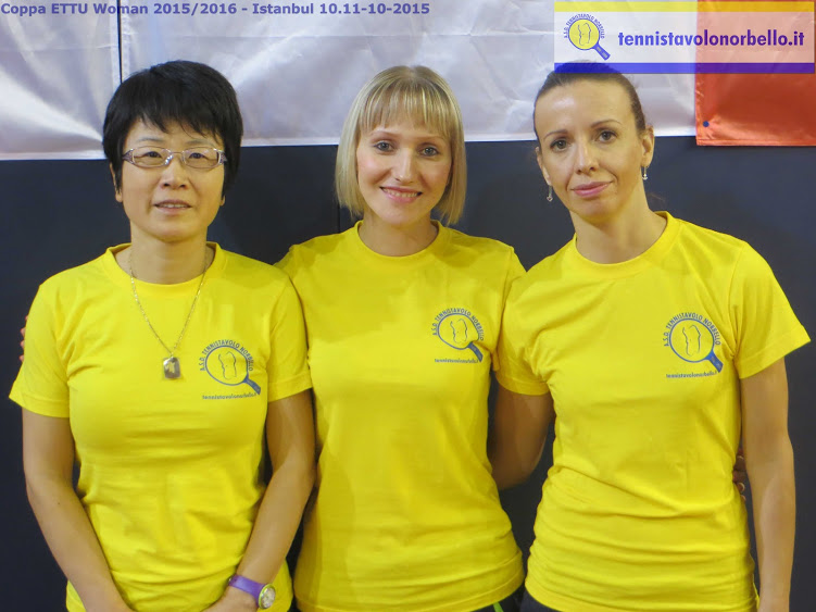 Il trio femminile impegnato a Istanbul