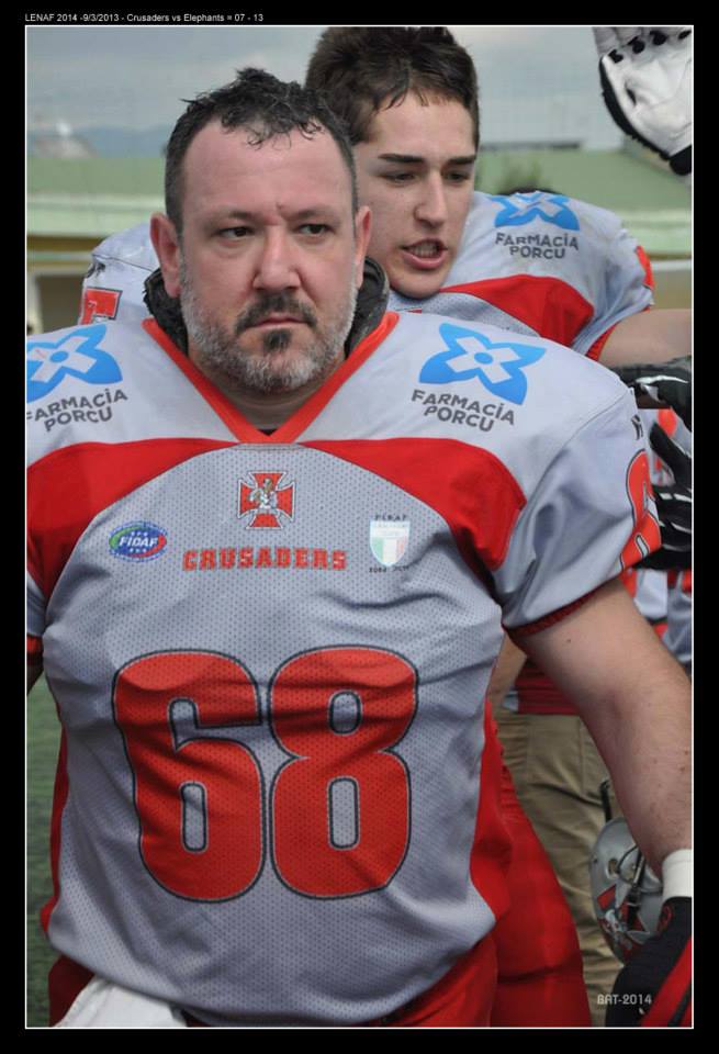 Walter Serra versione giocatore (Foto Battista Battino)