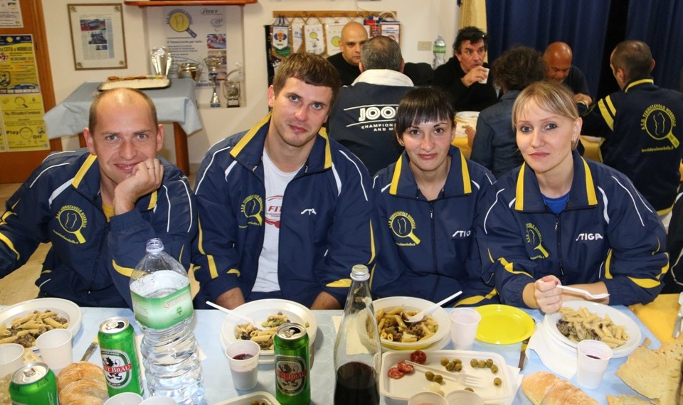 A Norbello quattro atleti dell'ex Unione Sovietica (Foto Gianluca Piu)