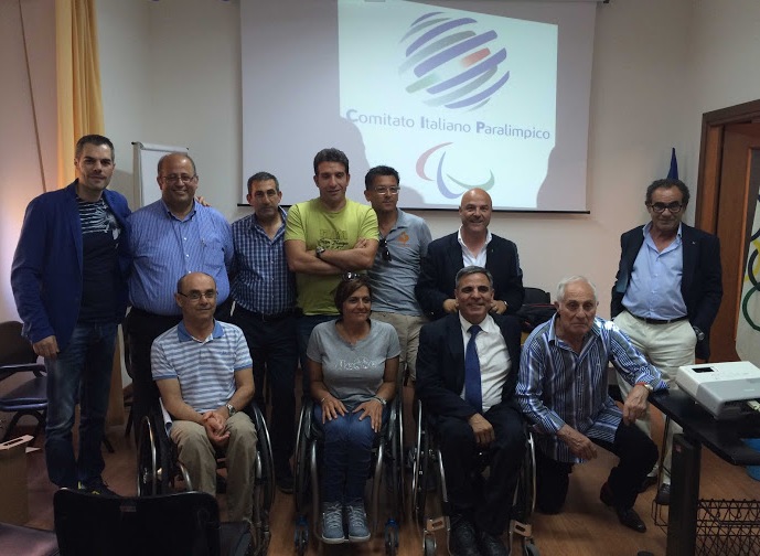 Foto ricordo nel giorno della elezioni nuova giunta Cip Sardegna