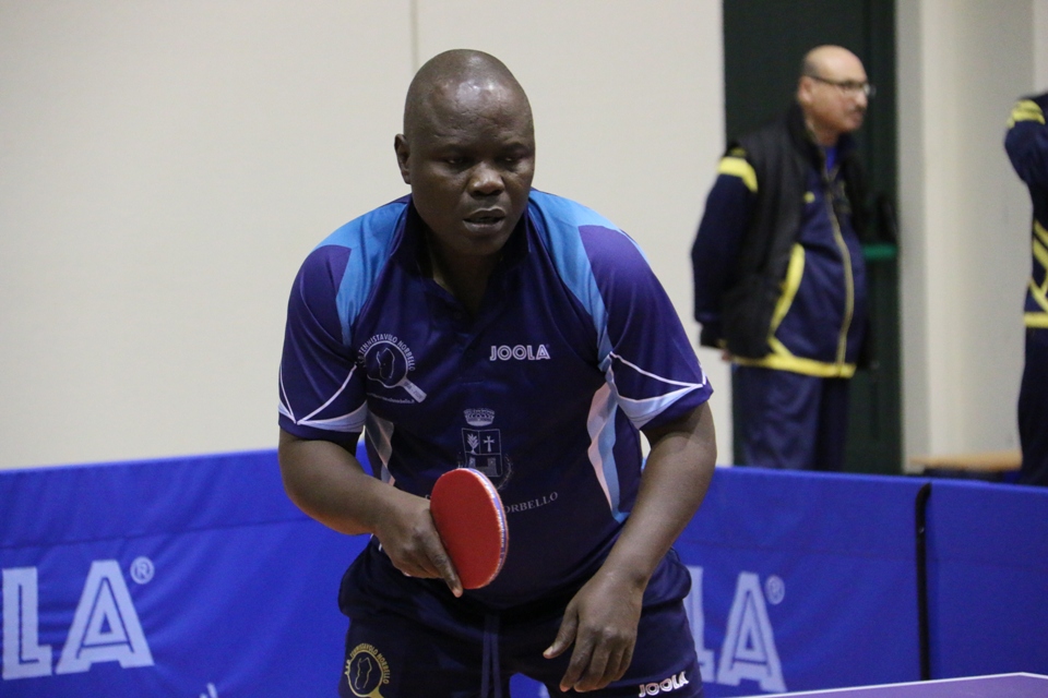 Il nigeriano Gbenga Kayode (Foto Gianluca Piu)