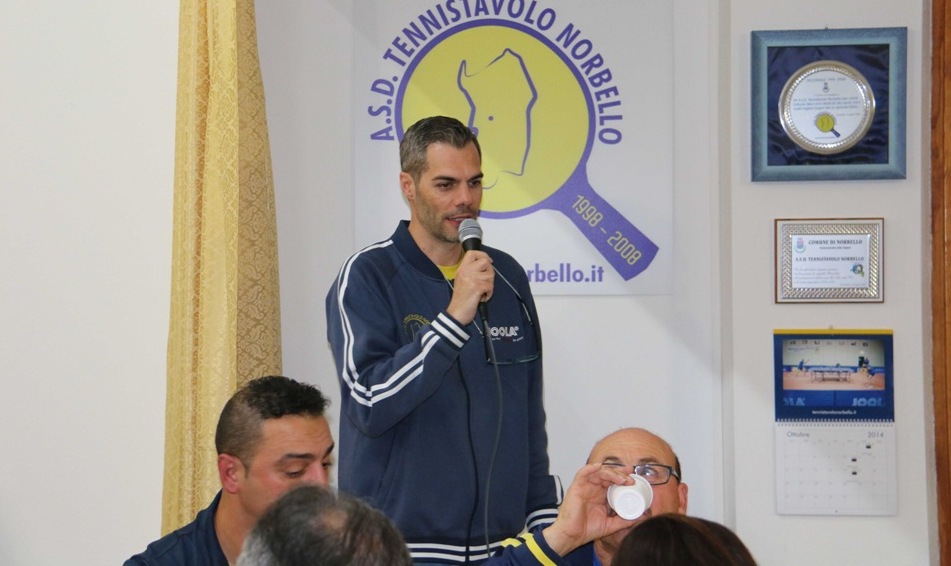 Il presidente Simone Carrucciu (Foto Gianluca Piu)