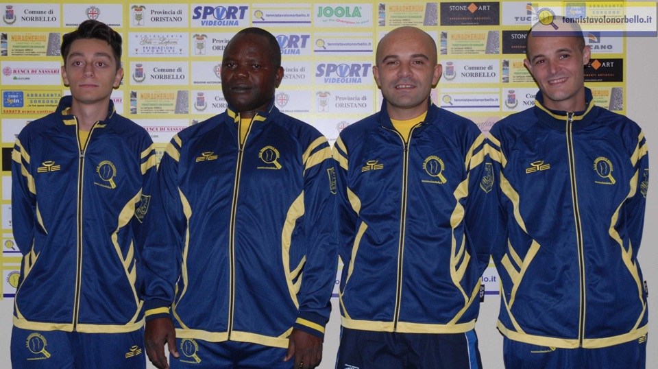 La C1 vittoriosa a Quartu (Foto Gianluca Piu)