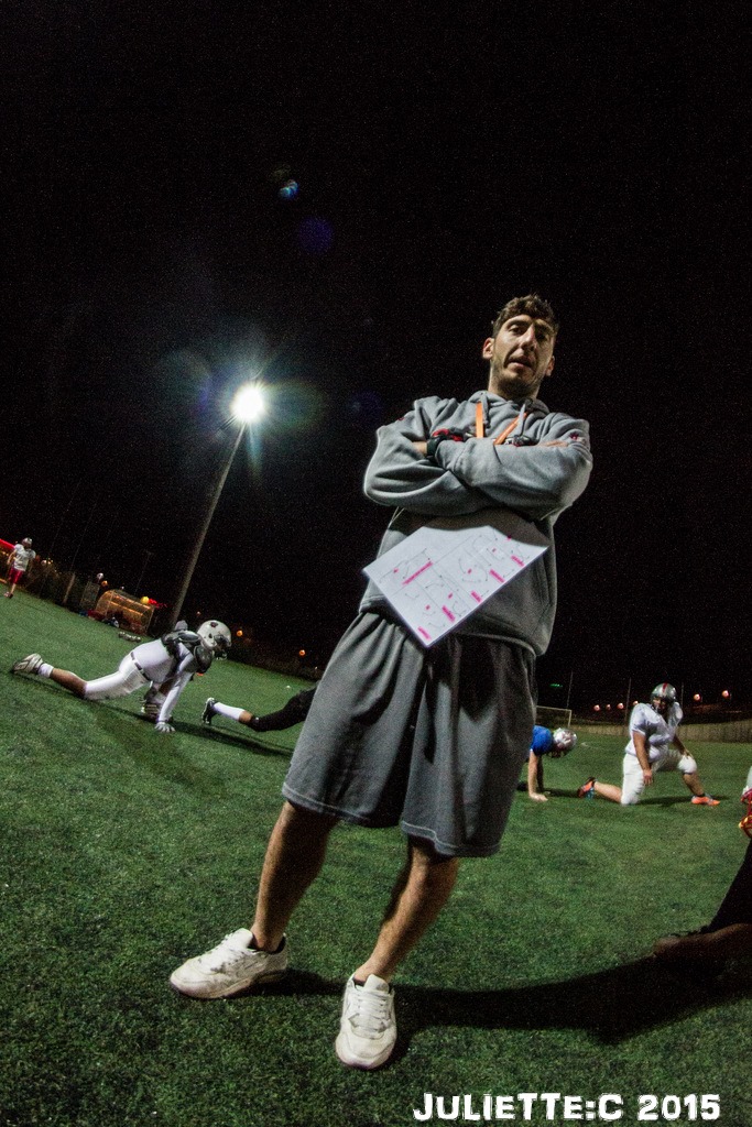 L'head coach Luca Giraldi (Foto Giulia Congia)