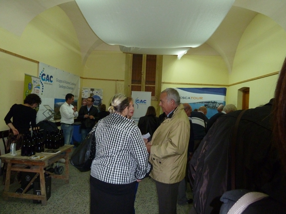 Lo stand del GAC SO all'EX Art di Cagliari