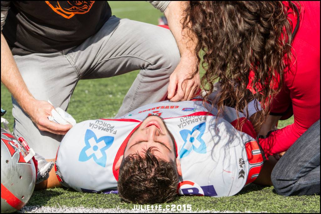Luca Fadda costretto a dire arrivederci al campionato (Foto Giulia Congia)