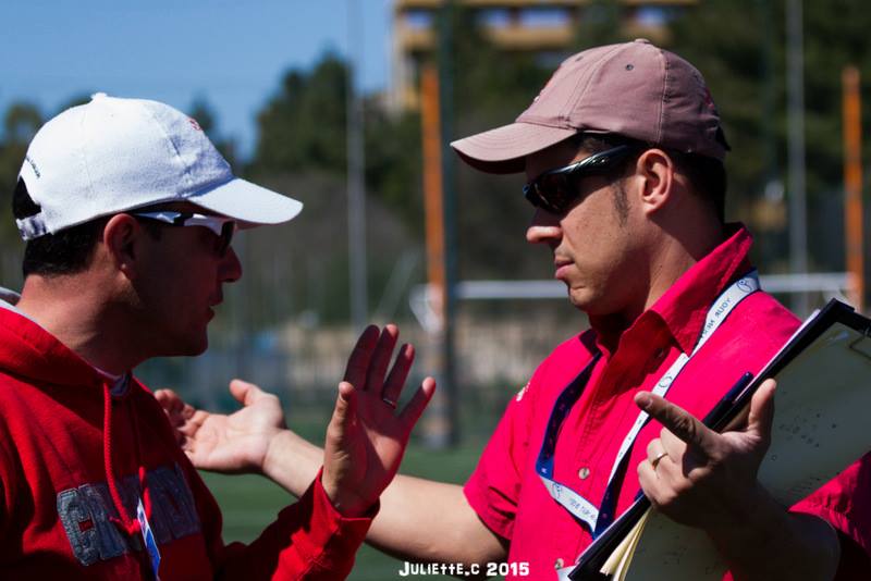 a sx Giuseppe Marongiu con Aldo Palmas (Foto Giulia Congia)