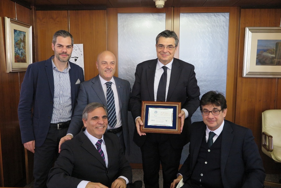 Il presidente del Consiglio Regionale Ganau ha ricevuto Luca Pancalli e la delegazione CIP