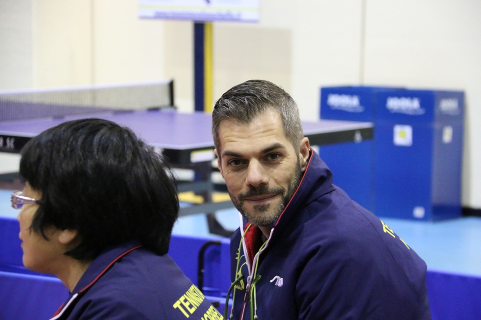 Il presidente Simone Carrucciu (Foto Gianluca Piu)