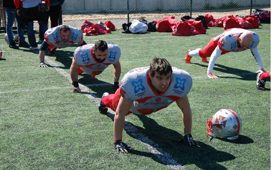 Alessandro Ortu si scalda (Foto Battista Battino)