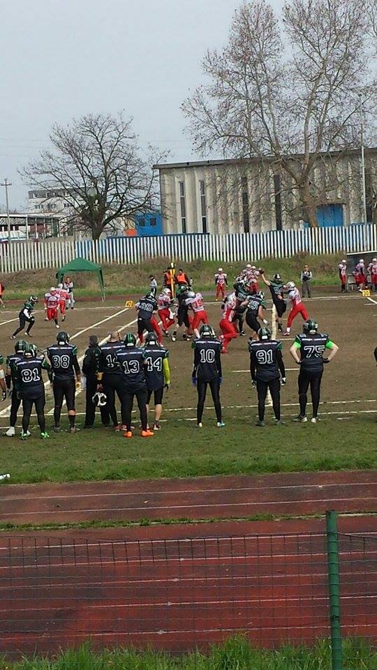 La gara vista dagli splalti