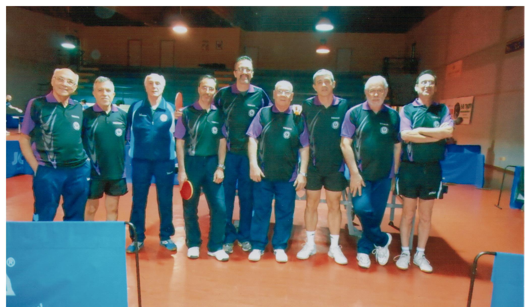 Foto di gruppo tra le due formazioni della Fintes