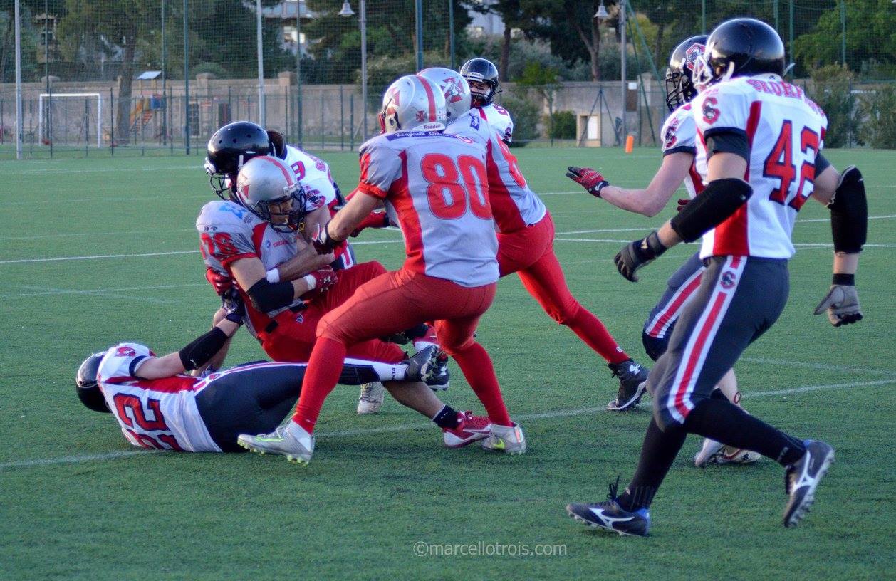 Una fase del match (Foto Marcello Trois)