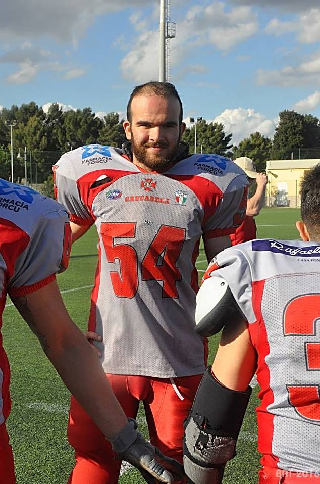 Francesco Baldussi prima del match (Foto Battista Battino)