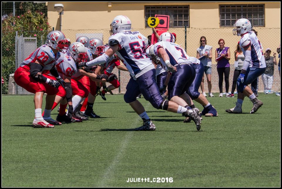 Una fase della gara contro i Blue Storms (Foto Giulia Congia)