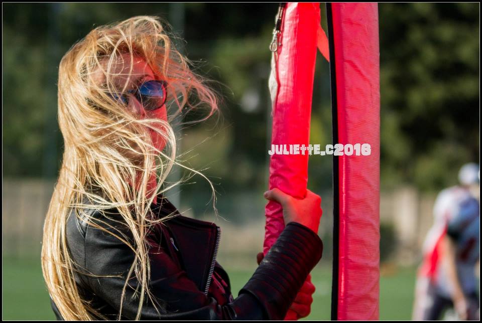 Giovanna Medda alla catena (Foto Giulia Congia)