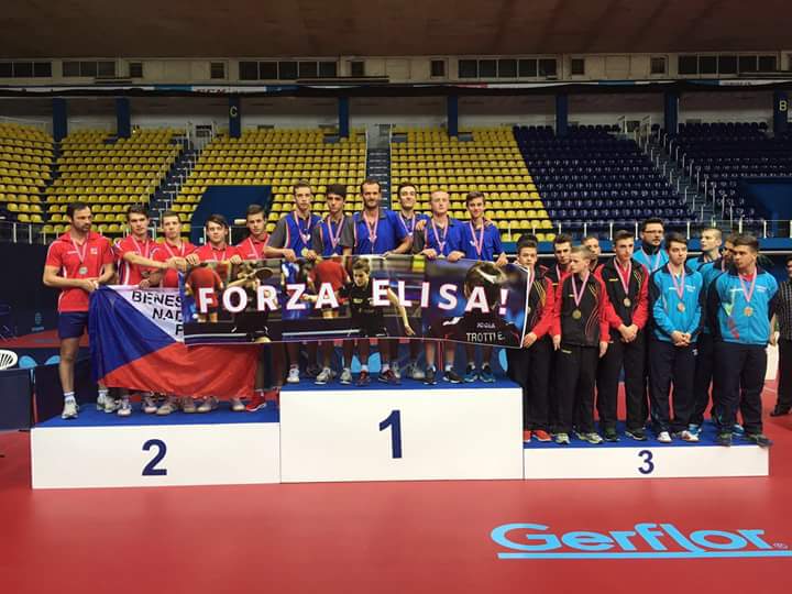 Podio con dedica per i neo campioni Europei Juniores