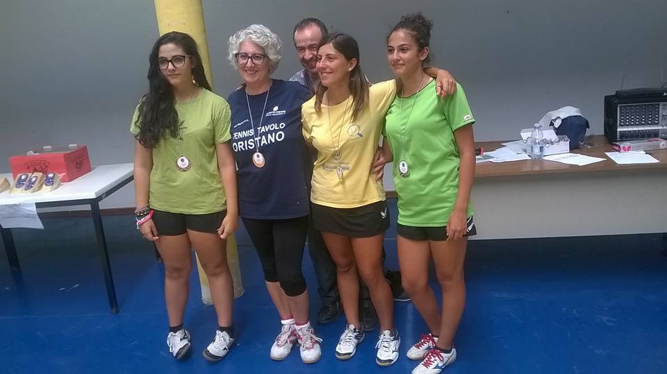 Podio Over 2000 femminile (Foto TT Monserrato)