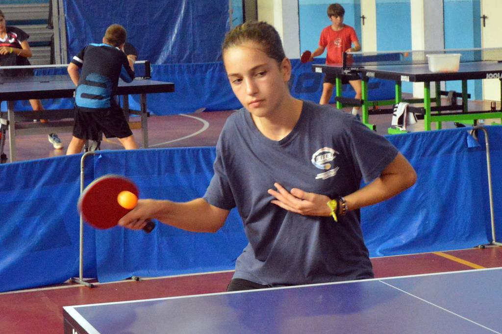 Andrea Giulia Ricupito vince nell'individuale femminile (Foto Luciano Saiu)