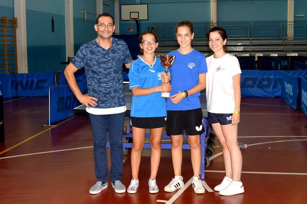 La rappresentativa del Piemonte vincitrice  nel femminile a squadre (Foto Luciano Saiu)