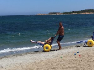 Mario Petrone racconta la sua esperienza al Lido del Sole di Olbia a stretto contatto con i bagnanti disabili Sport