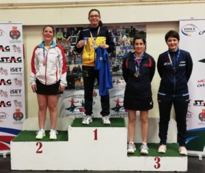 Tennistavolo Norbello: Ana Brzan primeggia agli italiani veterani Asd Tennistavolo Norbello