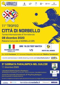 Tennistavolo Norbello: Il Trofeo Internazionale brilla anche nell’era Covid-19 Fitet Sardegna
