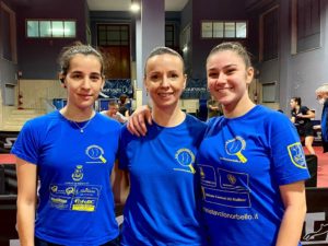 Tennistavolo Norbello: vittoria della A1 femminile nel derby di Sardegna Asd Tennistavolo Norbello
